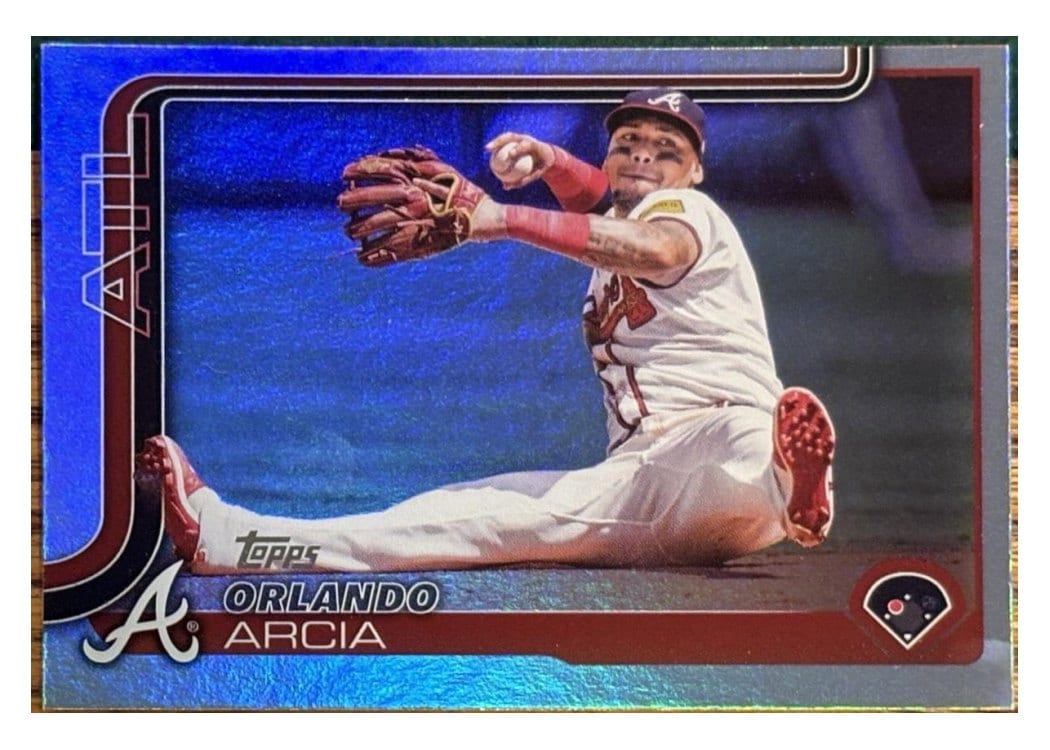 2025 Topps Base Set Orlando Arcia #154 card
