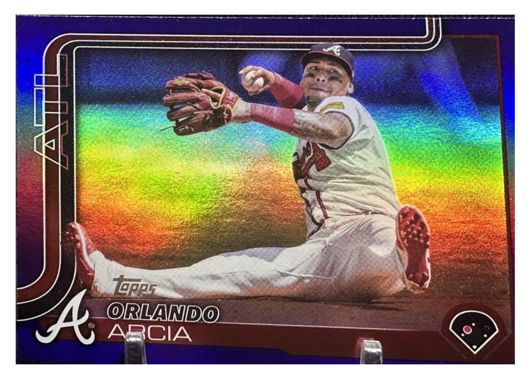 2025 Topps Base Set Orlando Arcia #154 card