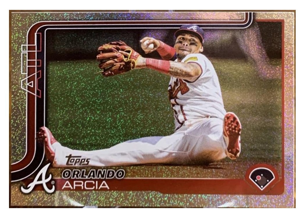 2025 Topps Base Set Orlando Arcia #154 card