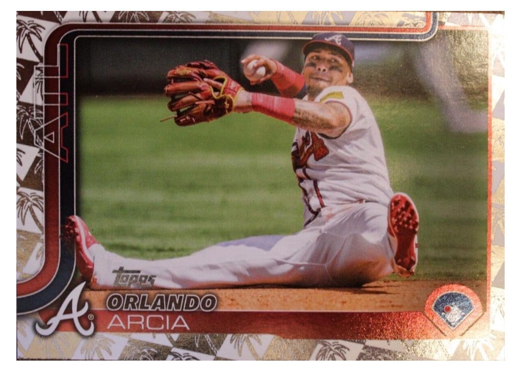 2025 Topps Base Set Orlando Arcia #154 card