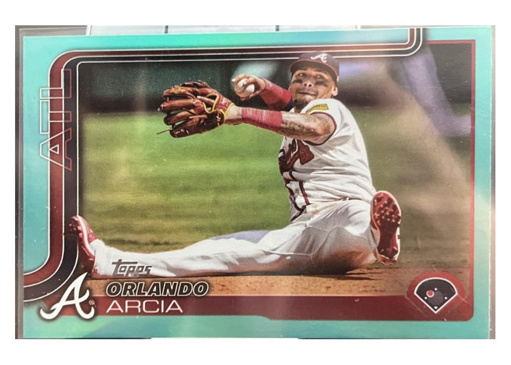 2025 Topps Base Set Orlando Arcia #154 card