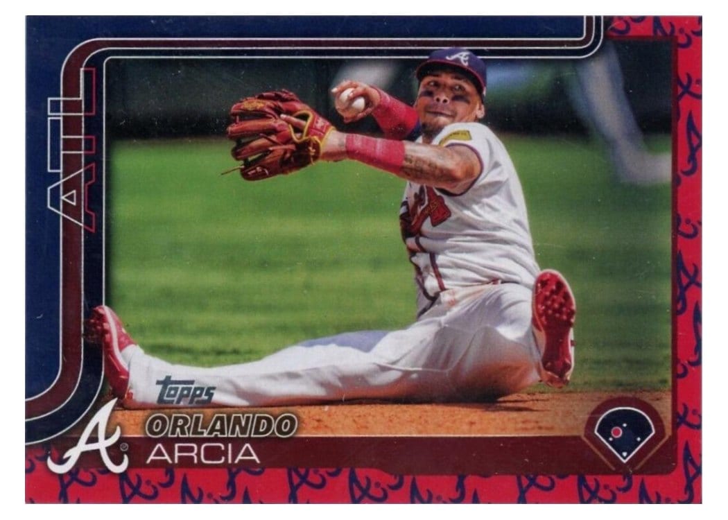 2025 Topps Base Set Orlando Arcia #154 card