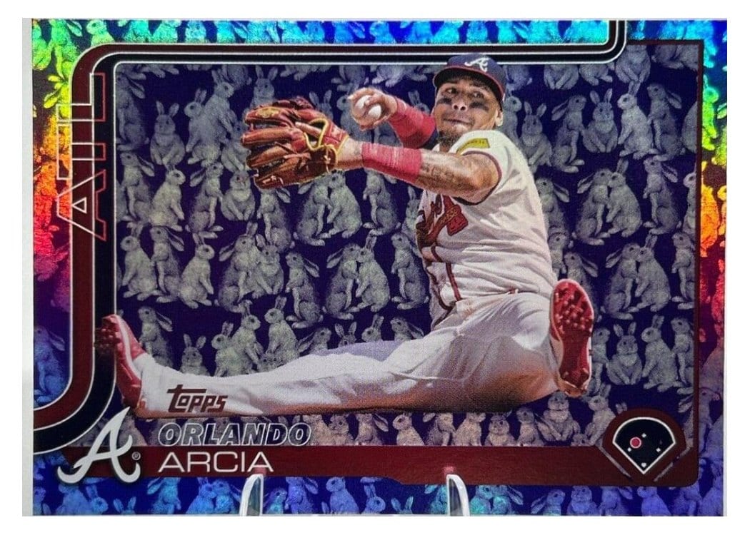 2025 Topps Base Set Orlando Arcia #154 card