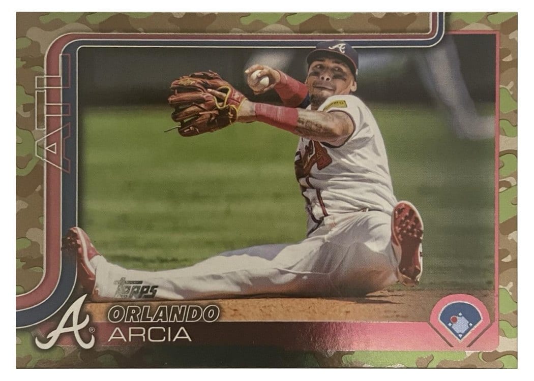 2025 Topps Base Set Orlando Arcia #154 card
