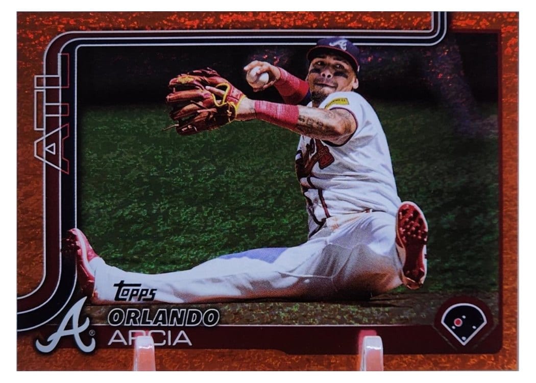 2025 Topps Base Set Orlando Arcia #154 card