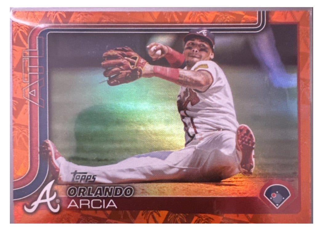 2025 Topps Base Set Orlando Arcia #154 card