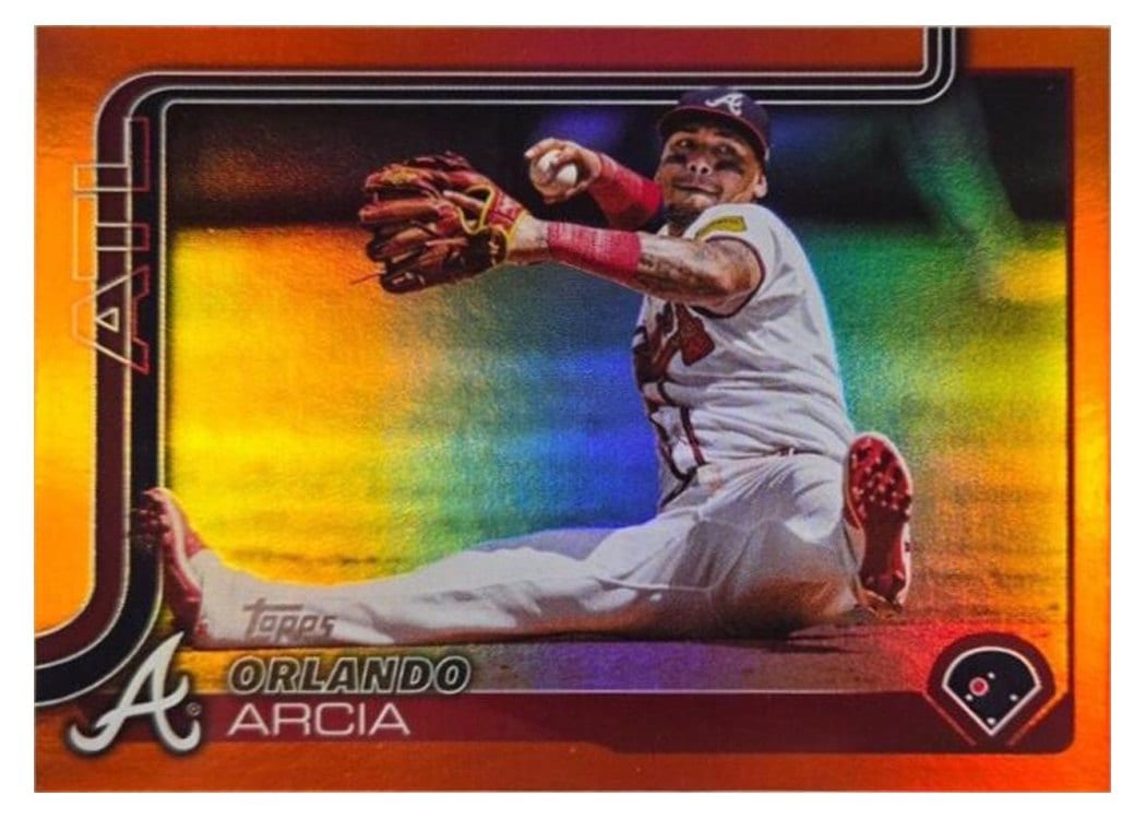 2025 Topps Base Set Orlando Arcia #154 card