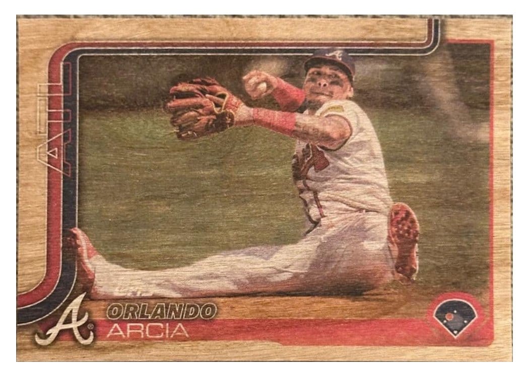 2025 Topps Base Set Orlando Arcia #154 card