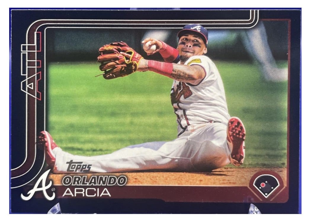 2025 Topps Base Set Orlando Arcia #154 card