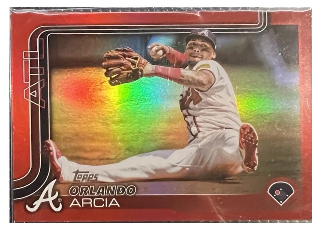 2025 Topps Base Set Orlando Arcia #154 card