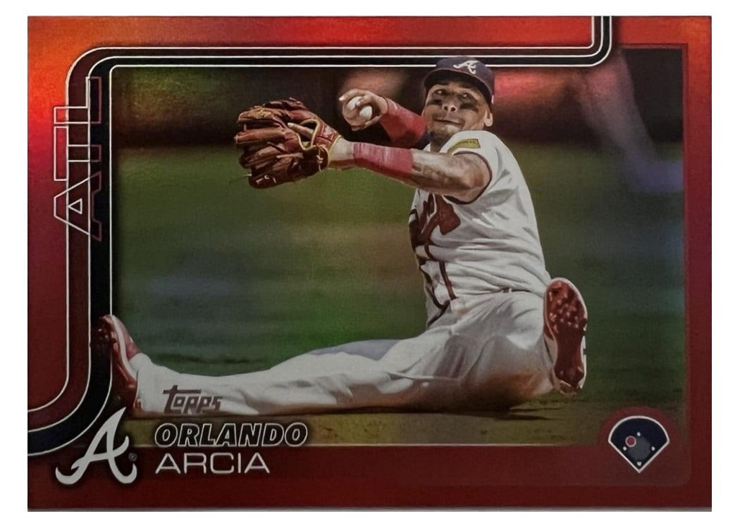 2025 Topps Base Set Orlando Arcia #154 card