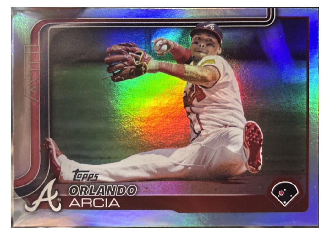 2025 Topps Base Set Orlando Arcia #154 card