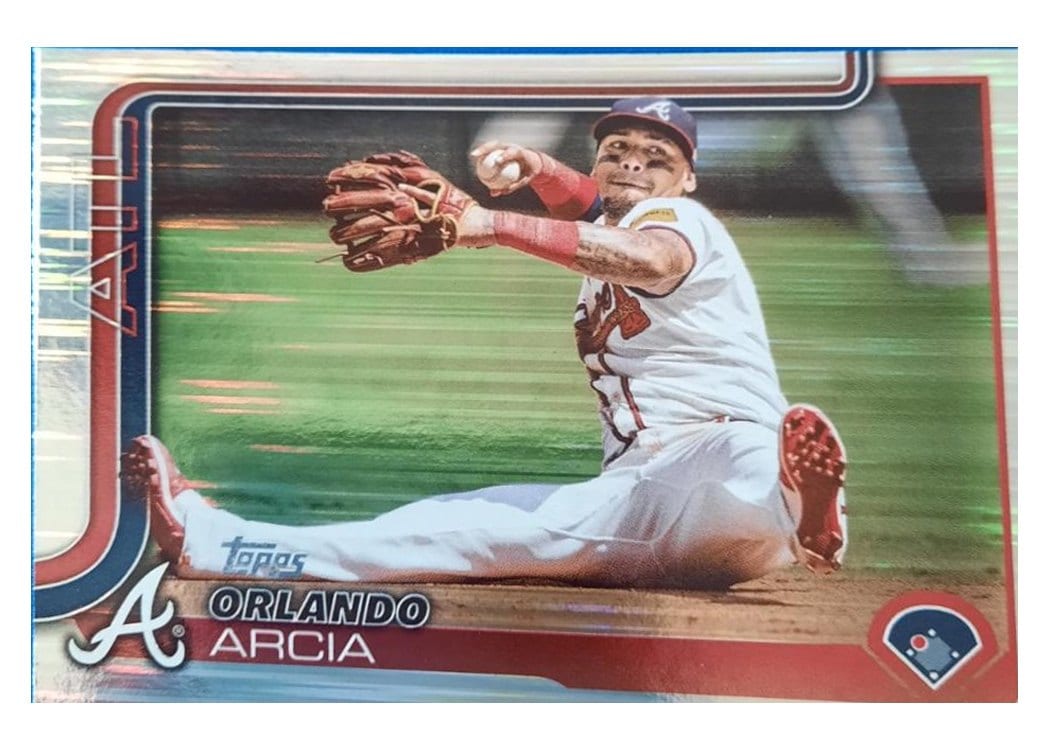 2025 Topps Base Set Orlando Arcia #154 card