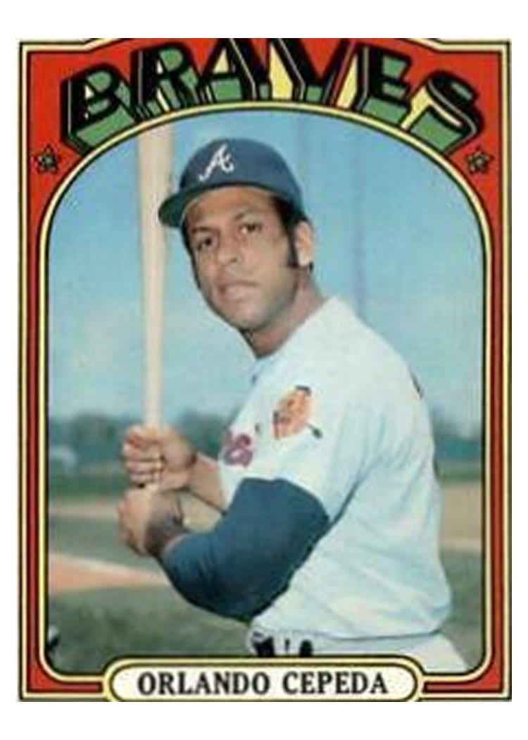 1972 Topps Orlando Cepeda #195 card