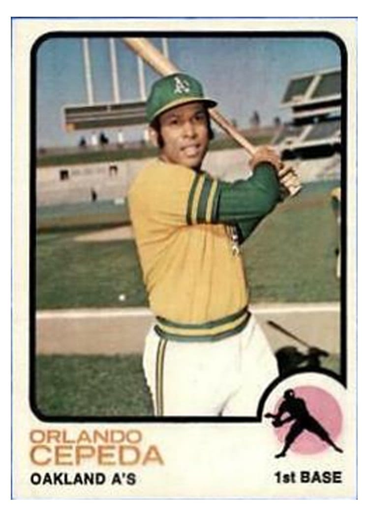 1973 Topps Orlando Cepeda #545 card