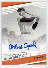 2021 Panini Chronicles Prestige Autographs Orlando Cepeda #PR-OC