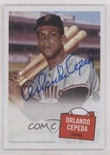 2023 Topps Archives 1957 Hit Stars Autographs Orlando Cepeda #57HS-OC