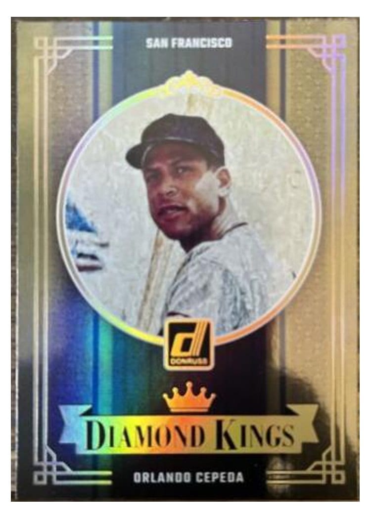 2024 Donruss Diamond Kings Orlando Cepeda #13 card