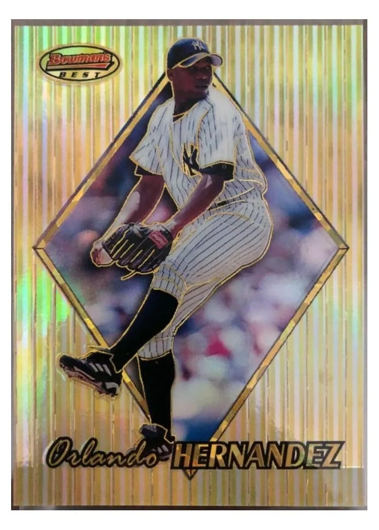 1999 Bowman's Best Orlando Hernandez #21 card