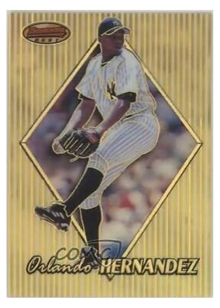 1999 Bowman's Best Orlando Hernandez #21 card