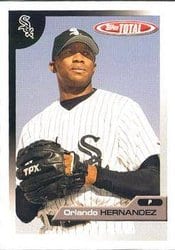 2005 Topps Total Base Set Orlando Hernandez #225 card
