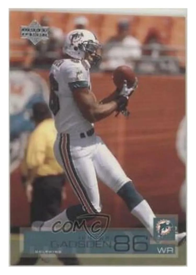 2002 Upper Deck Oronde Gadsden #92 card