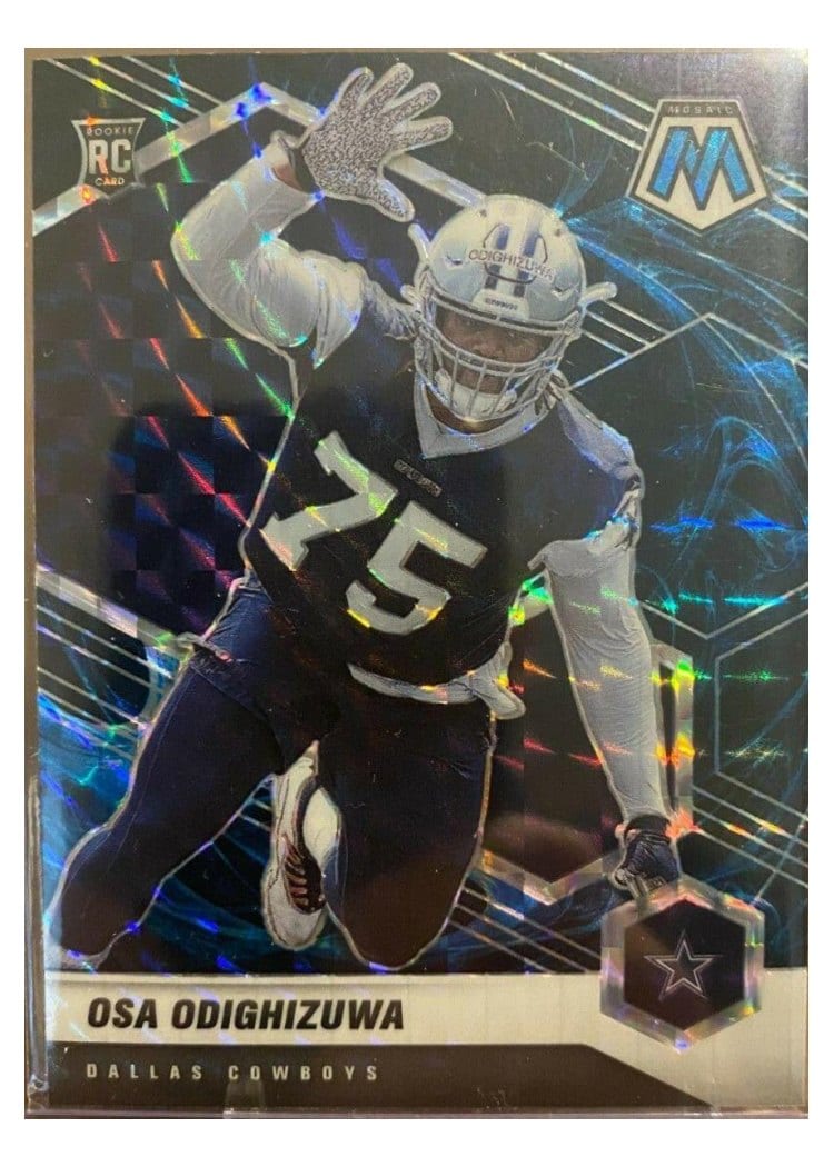 2021 Panini Mosaic Base Set Osa Odighizuwa #360 card