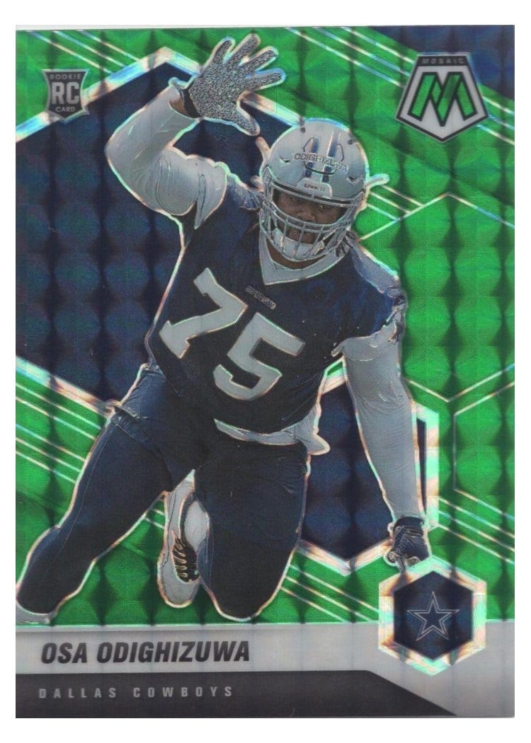 2021 Panini Mosaic Base Set Osa Odighizuwa #360 card