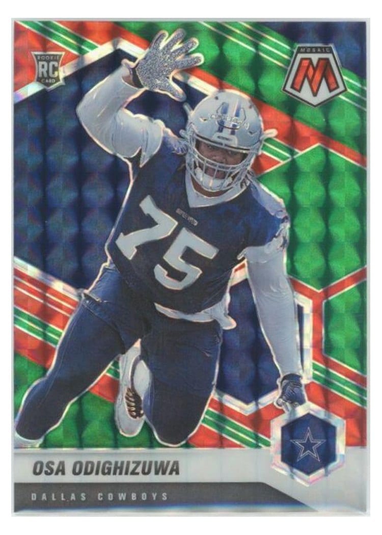 2021 Panini Mosaic Base Set Osa Odighizuwa #360 card