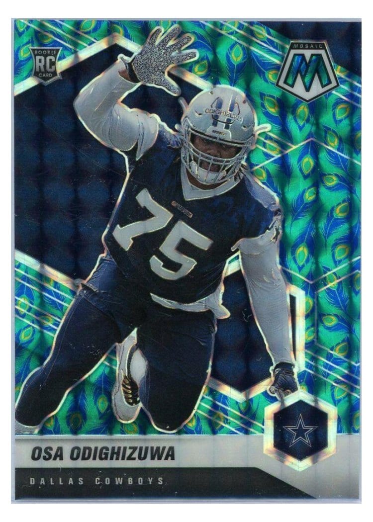 2021 Panini Mosaic Base Set Osa Odighizuwa #360 card