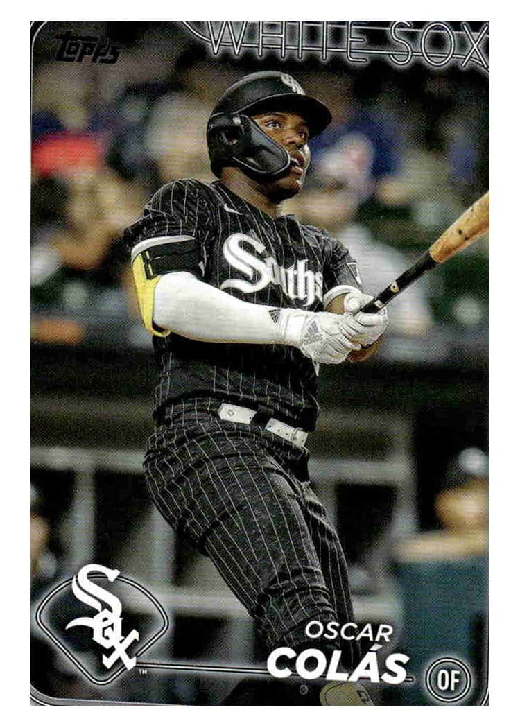 2024 Topps Base Set Oscar Colás #105 card