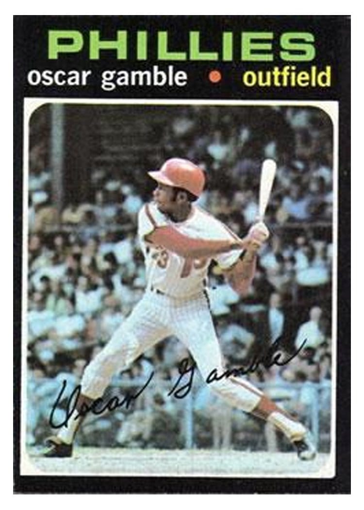 1971 Topps Oscar Gamble #23 card