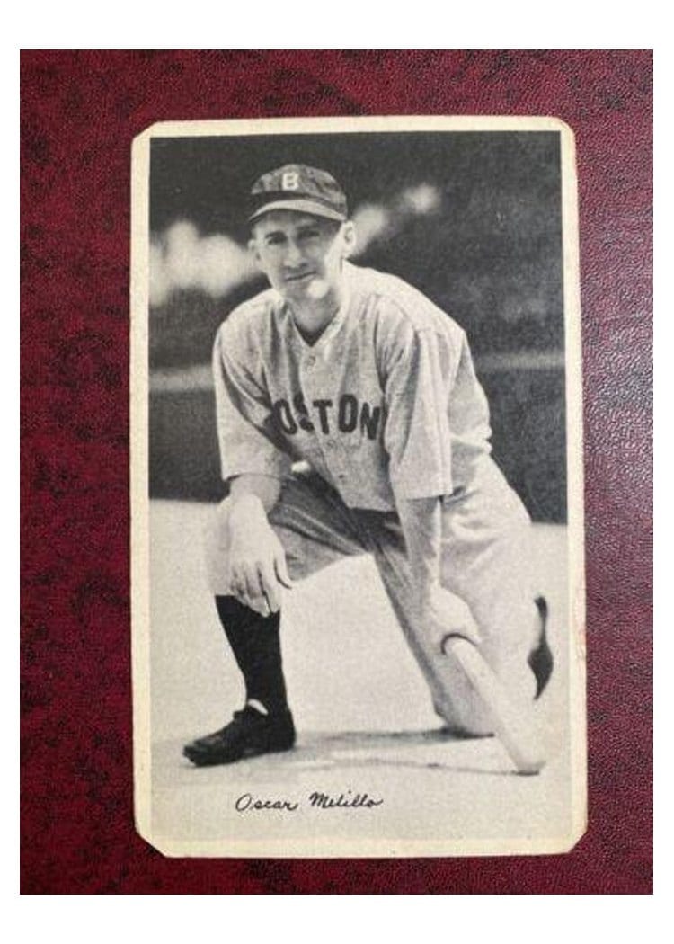 1936 National Chicle Fine Pens Oscar Melillo card