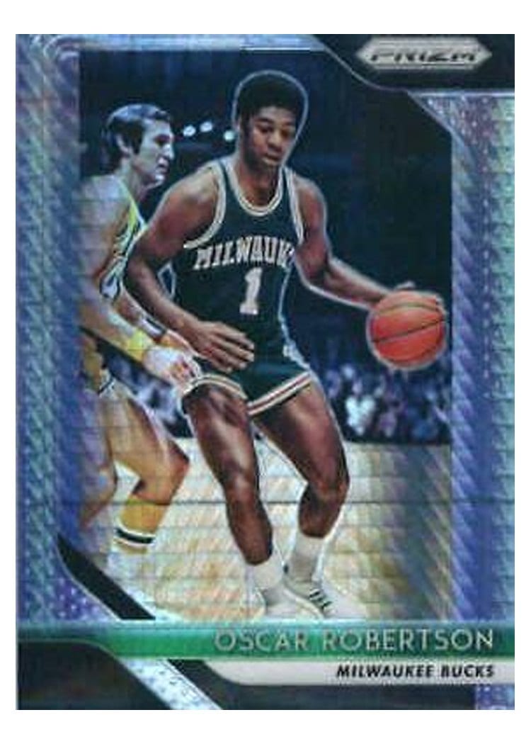2018-19 Panini Prizm Base Set Oscar Robertson #125 card