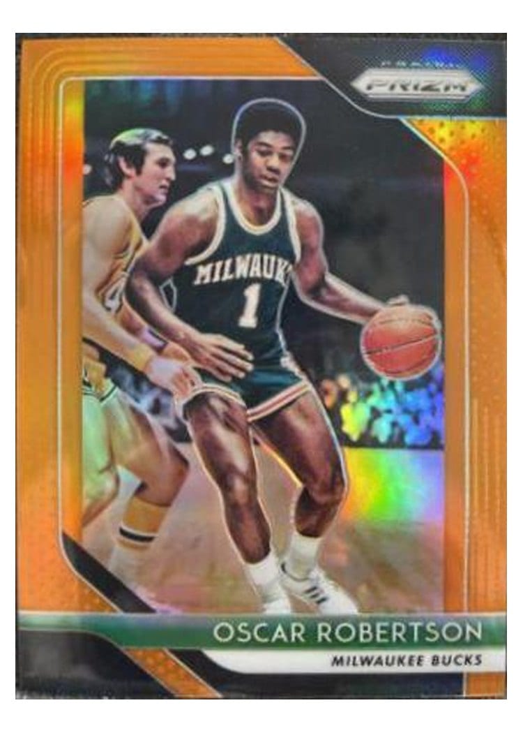 2018-19 Panini Prizm Base Set Oscar Robertson #125 card