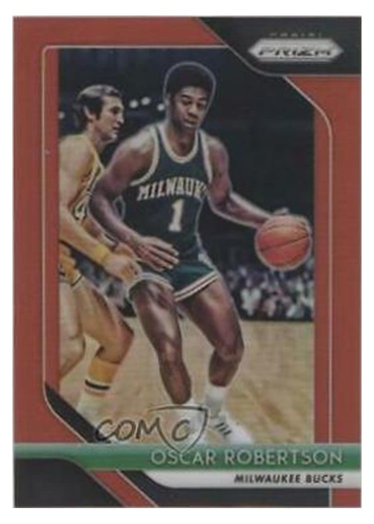 2018-19 Panini Prizm Base Set Oscar Robertson #125 card