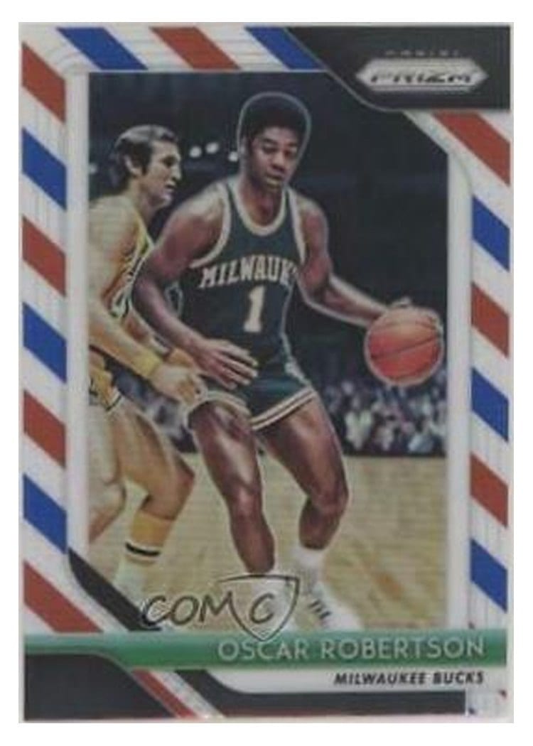 2018-19 Panini Prizm Base Set Oscar Robertson #125 card