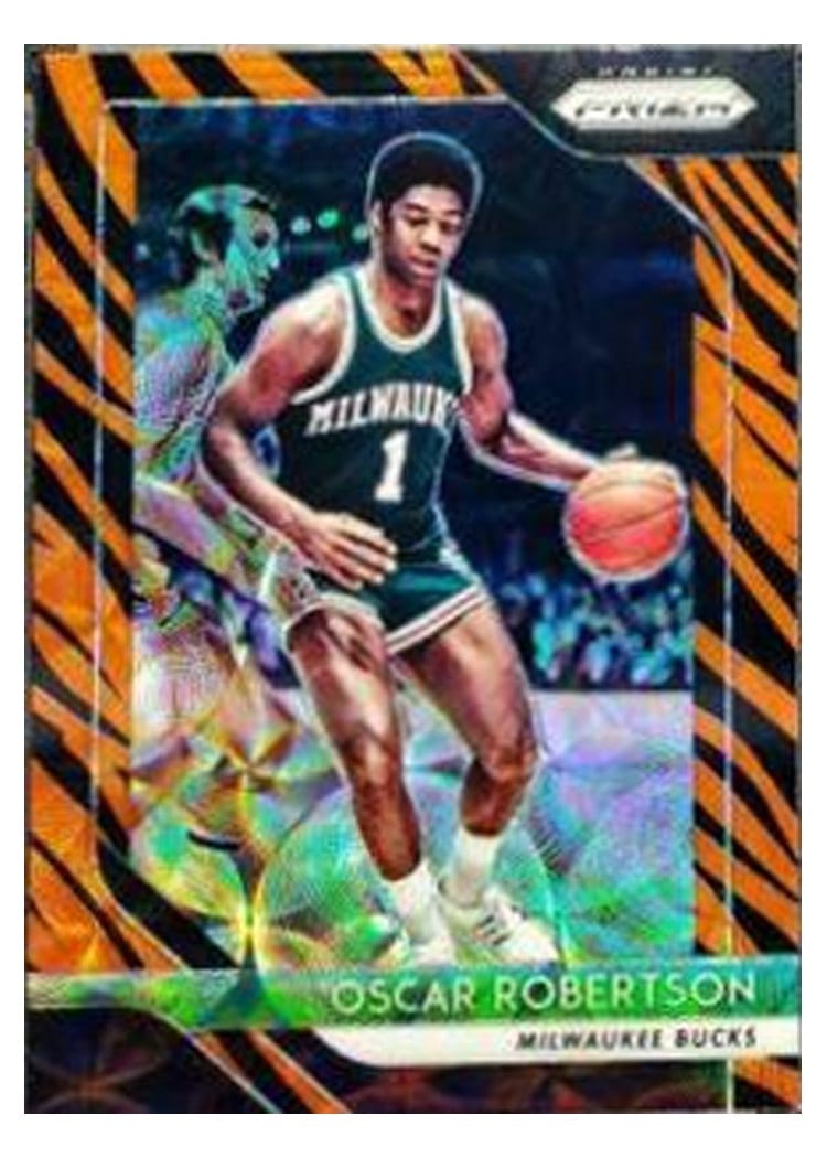 2018-19 Panini Prizm Base Set Oscar Robertson #125 card