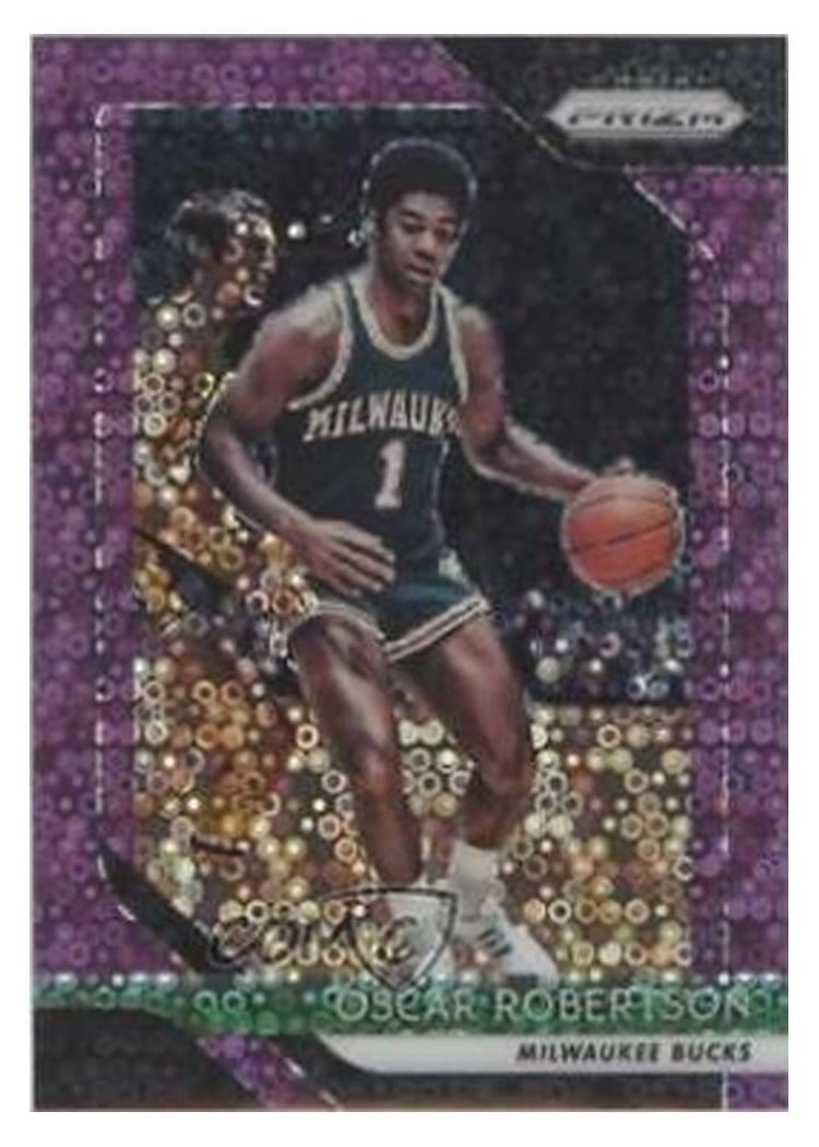 2018-19 Panini Prizm Base Set Oscar Robertson #125 card