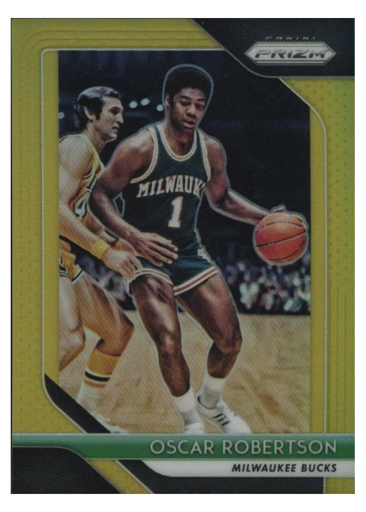 2018-19 Panini Prizm Base Set Oscar Robertson #125 card