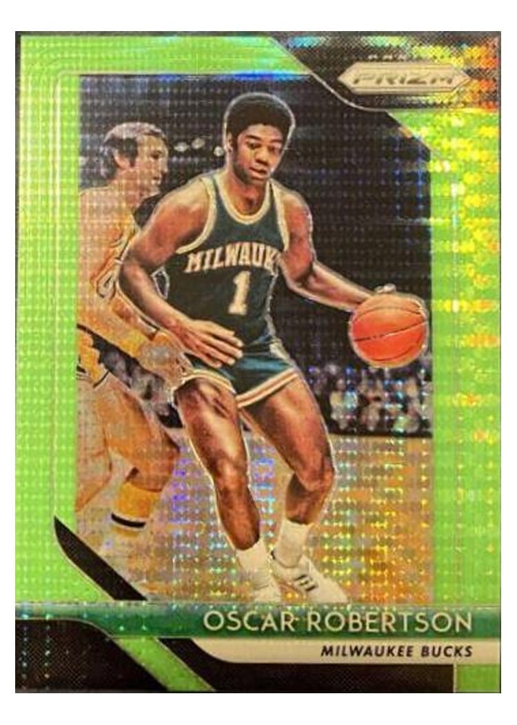 2018-19 Panini Prizm Base Set Oscar Robertson #125 card
