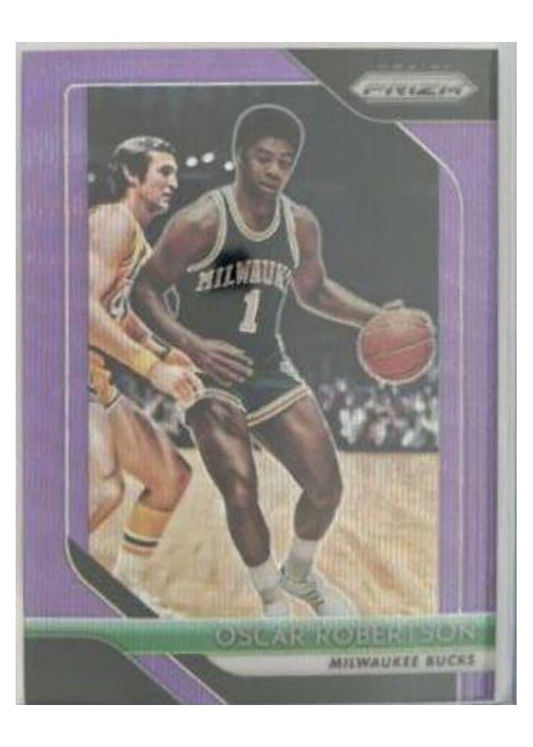 2018-19 Panini Prizm Base Set Oscar Robertson #125 card