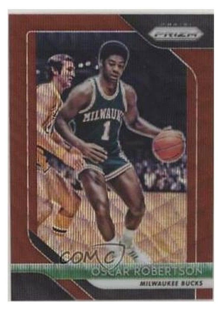 2018-19 Panini Prizm Base Set Oscar Robertson #125 card