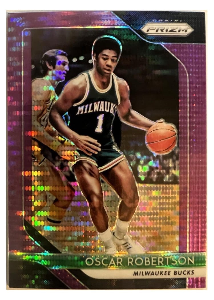2018-19 Panini Prizm Base Set Oscar Robertson #125 card