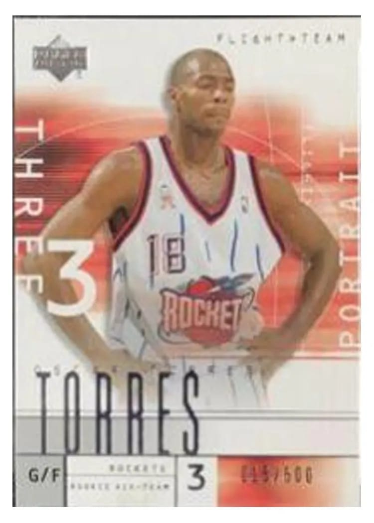 2001 Upper Deck Flight Team Oscar Torres #103 card