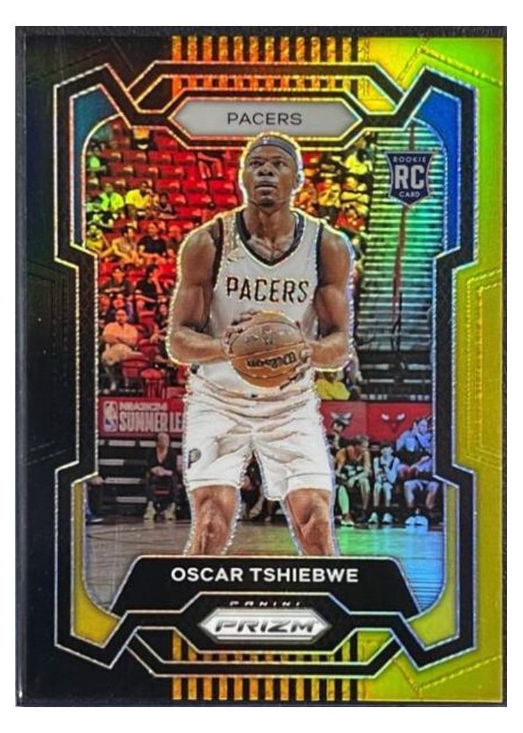 2023-24 Panini Prizm Base Set Oscar Tshiebwe #292 card