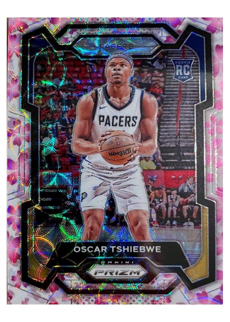 2023-24 Panini Prizm Base Set Oscar Tshiebwe #292 card