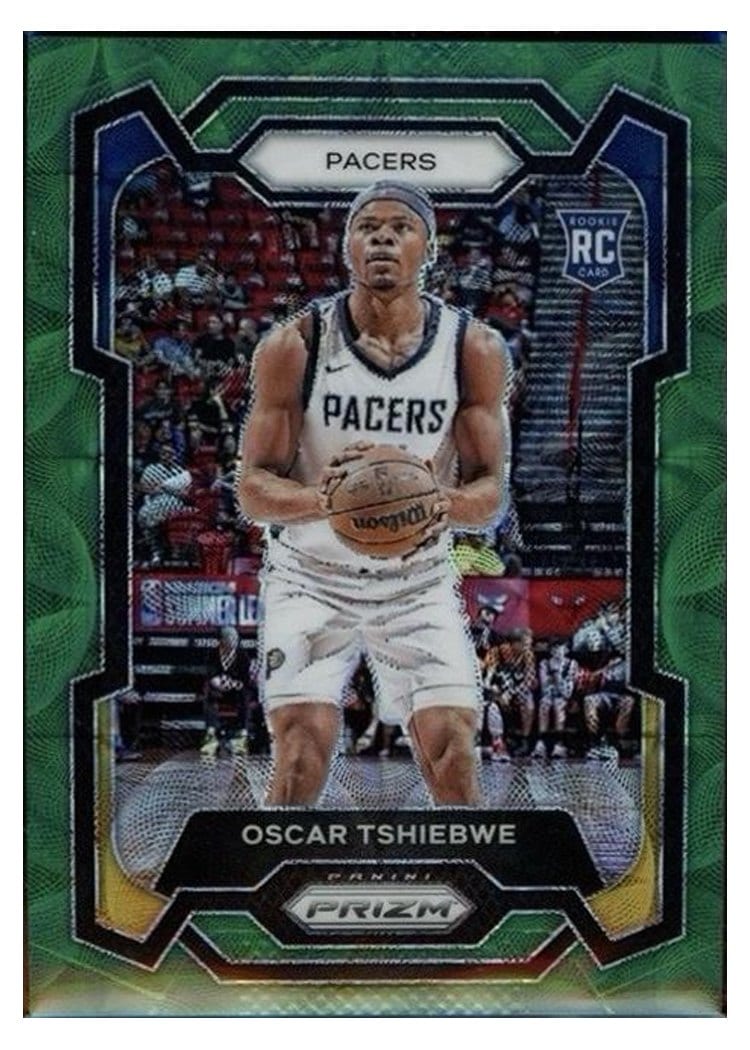 2023-24 Panini Prizm Base Set Oscar Tshiebwe #292 card