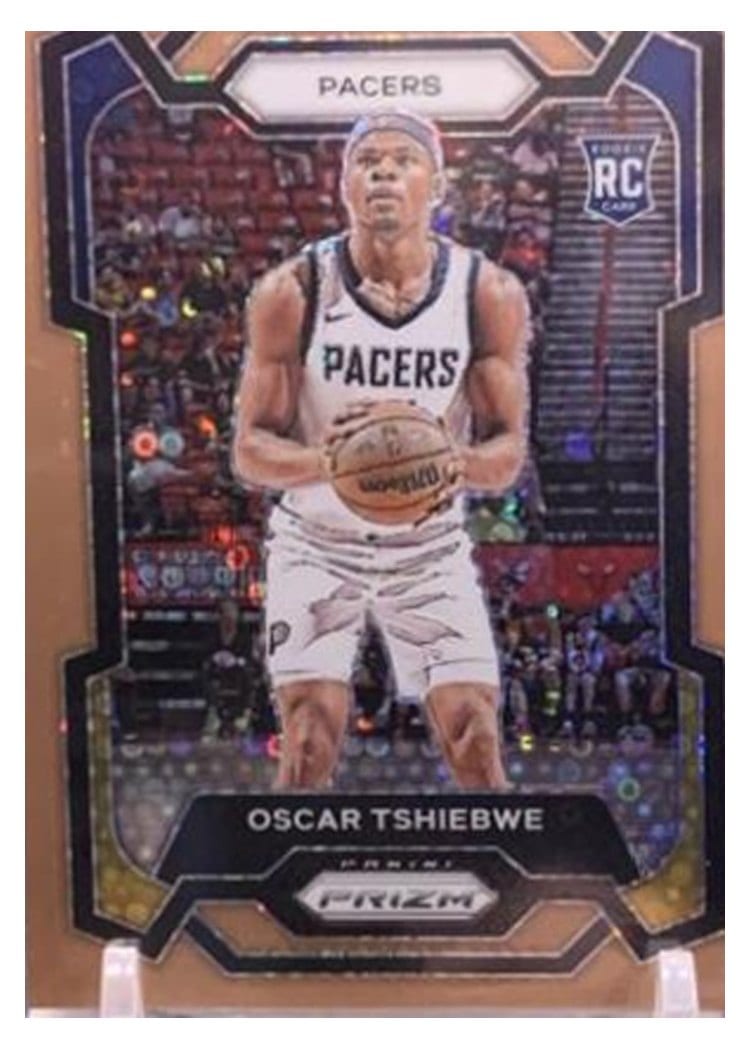 2023-24 Panini Prizm Base Set Oscar Tshiebwe #292 card