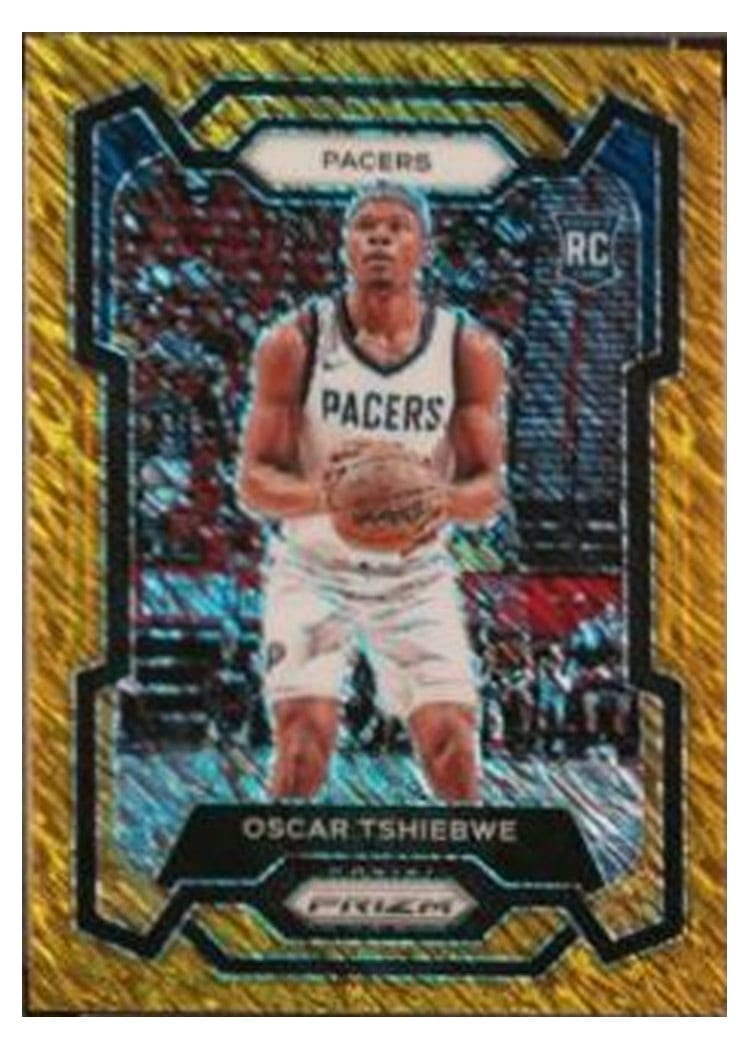 2023-24 Panini Prizm Base Set Oscar Tshiebwe #292 card